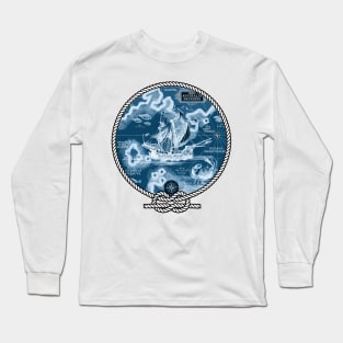 CREATE ART HISTORY: Monstrum marinum Long Sleeve T-Shirt